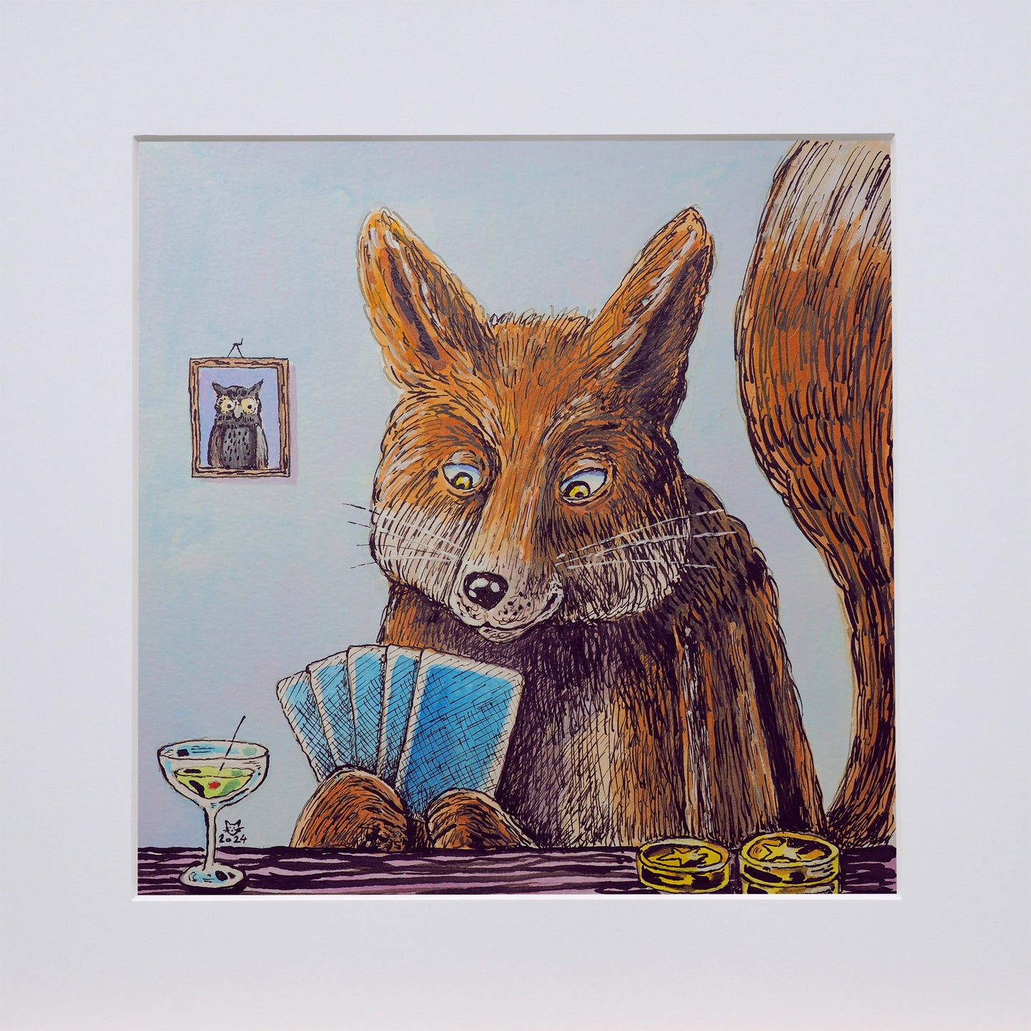 pokernder Fuchs