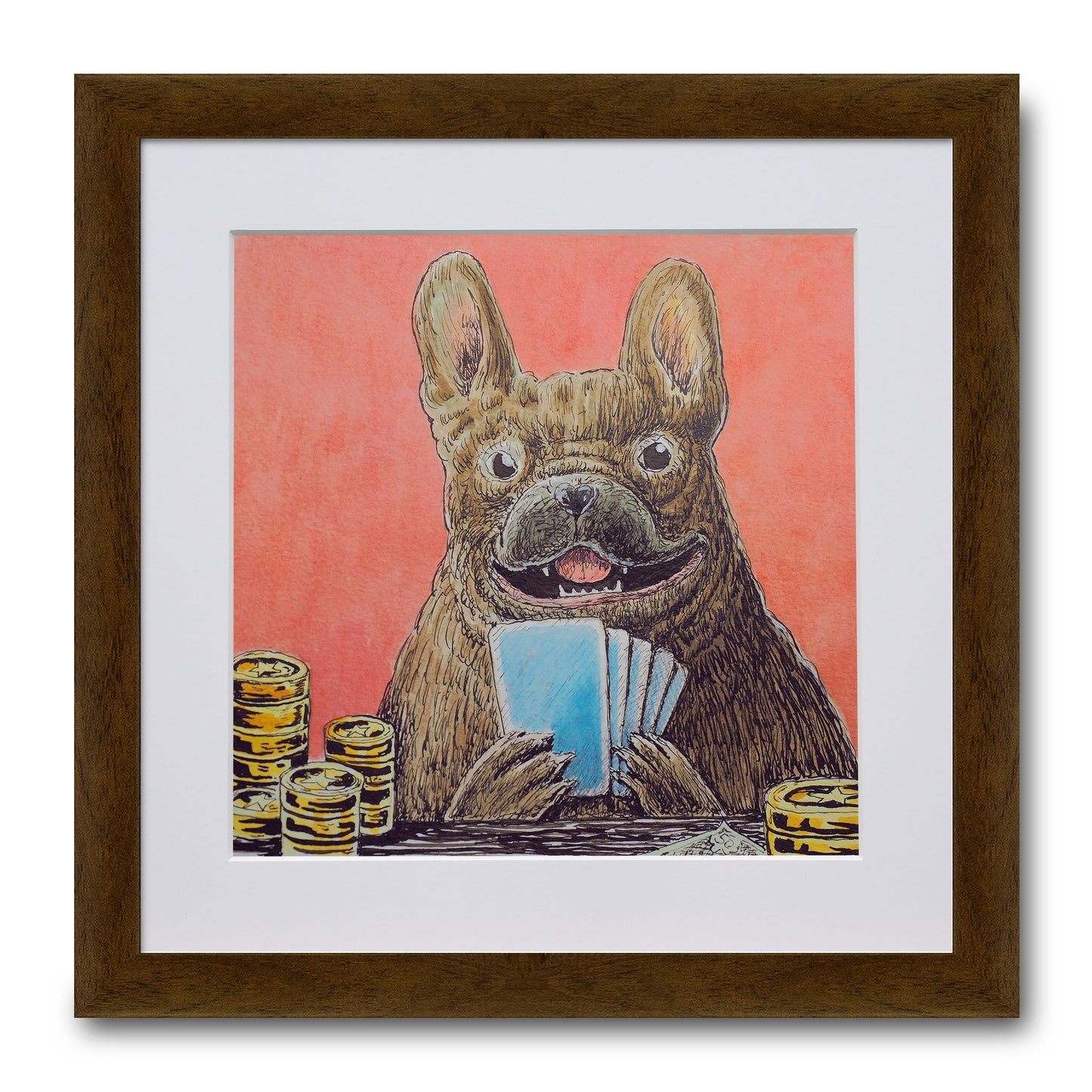pokernder Mops