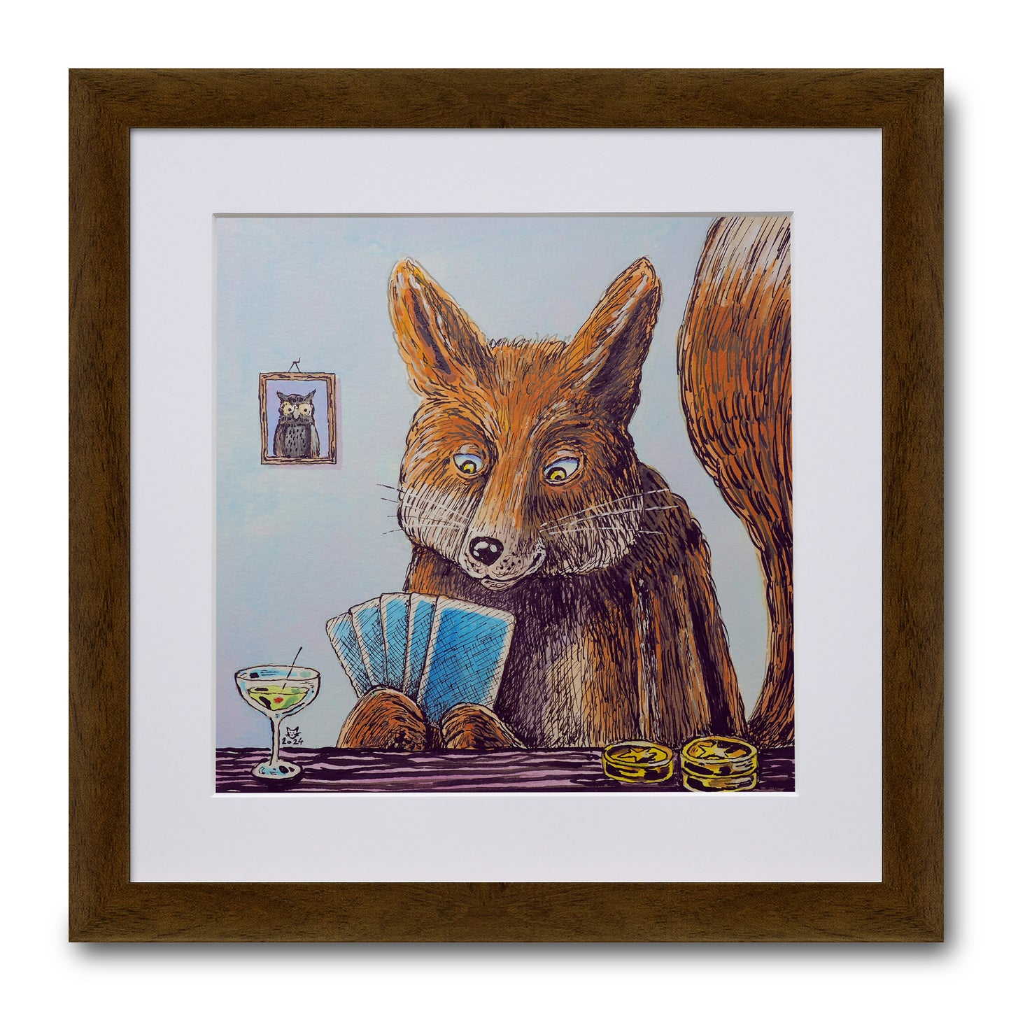 pokernder Fuchs