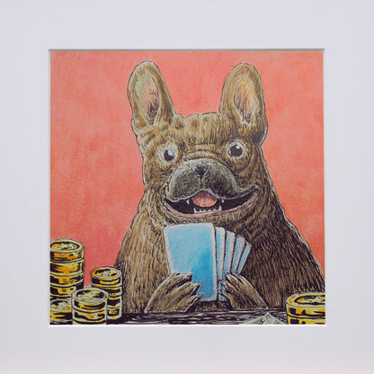 pokernder Mops