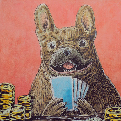 pokernder Mops