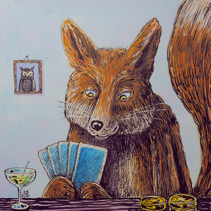pokernder Fuchs