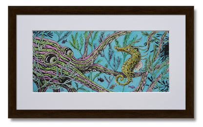 Oktopus und Seepferdchen